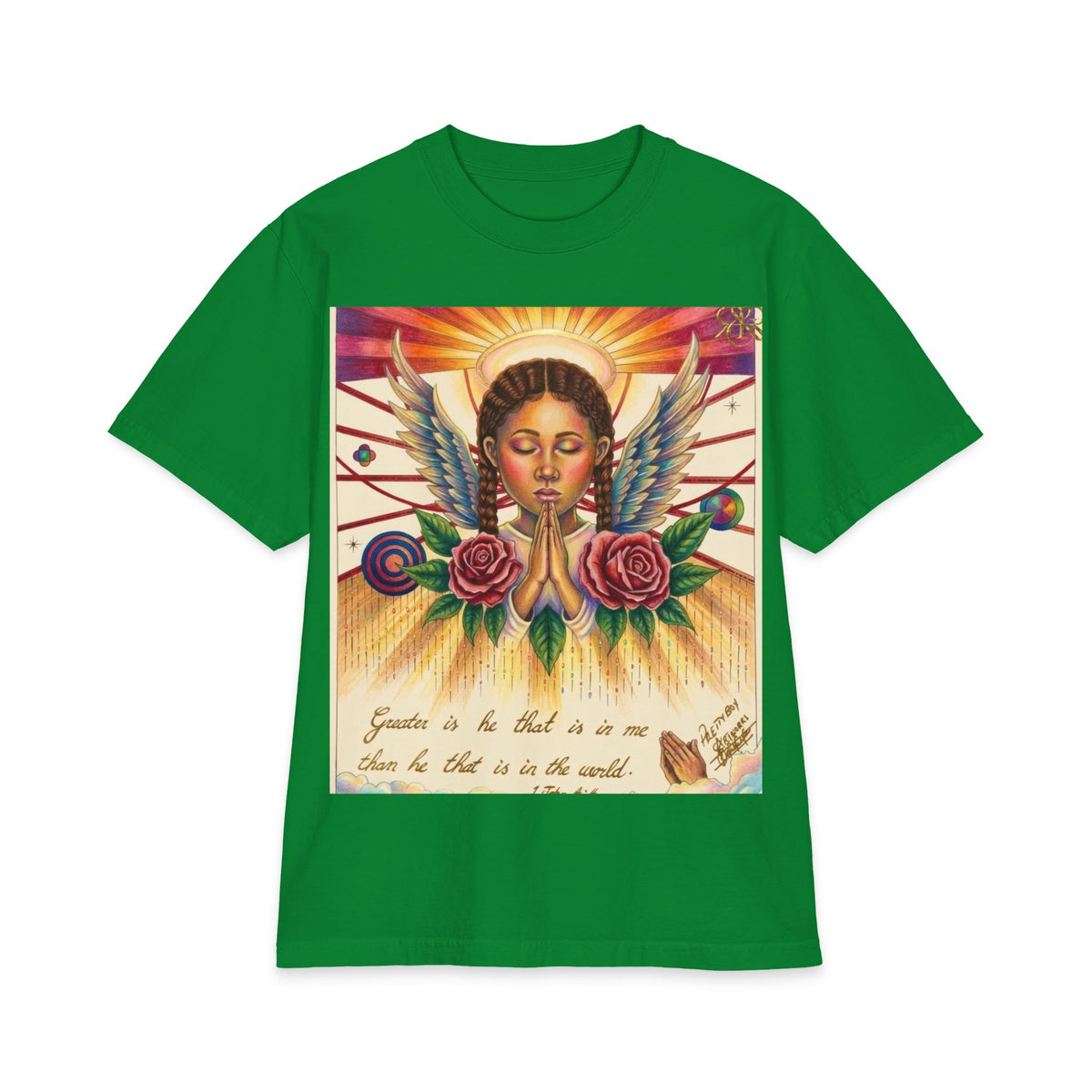 Unisex Max "Angel" Heavyweight Short Sleeve