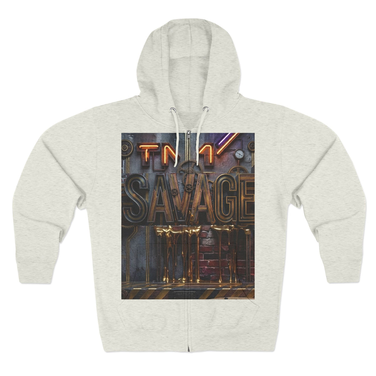 Unisex "Savage graphic" Zip Hoodie