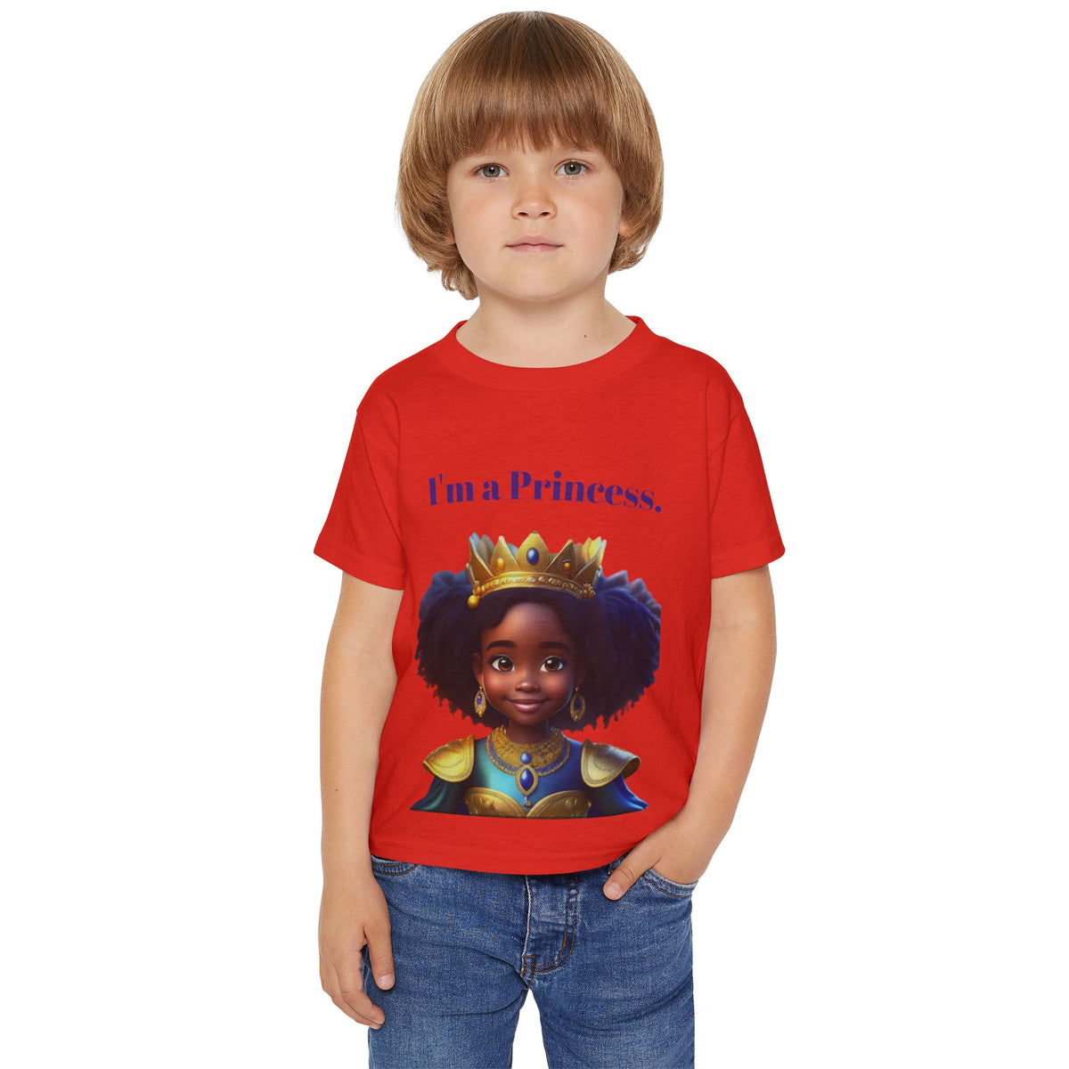 Heavy Cotton™ "Princess" Toddler T-shirt