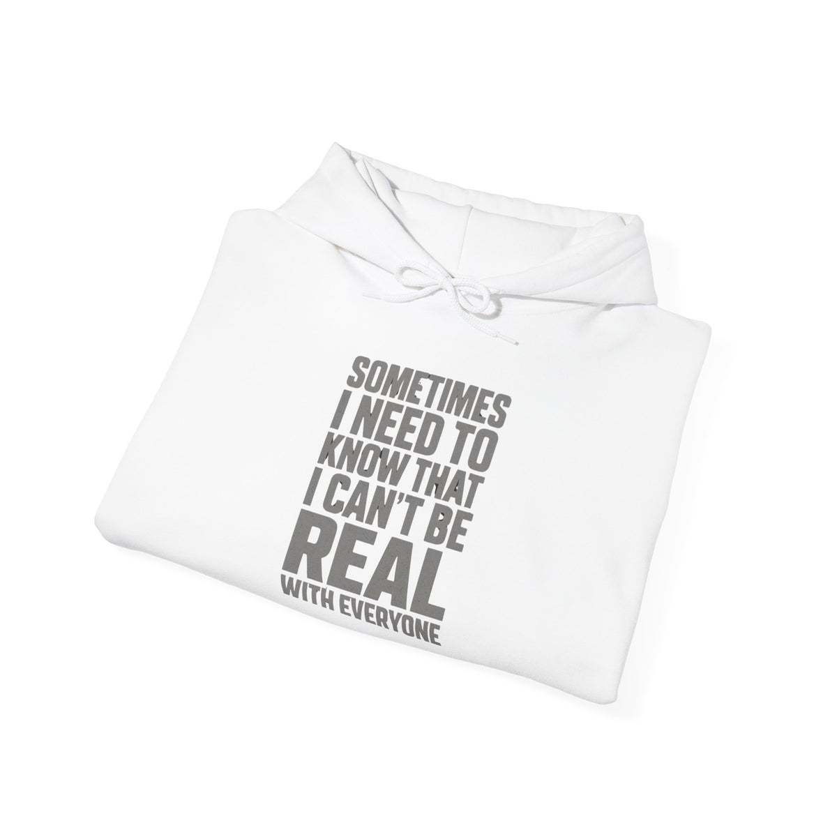 Unisex "Real Quote" Heavy Blend™ Hooded Sweatshirt