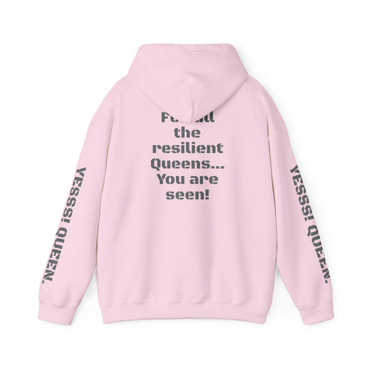 Crowned Girl Hoodie - Black Girl Magic Royalty Sweatshirt