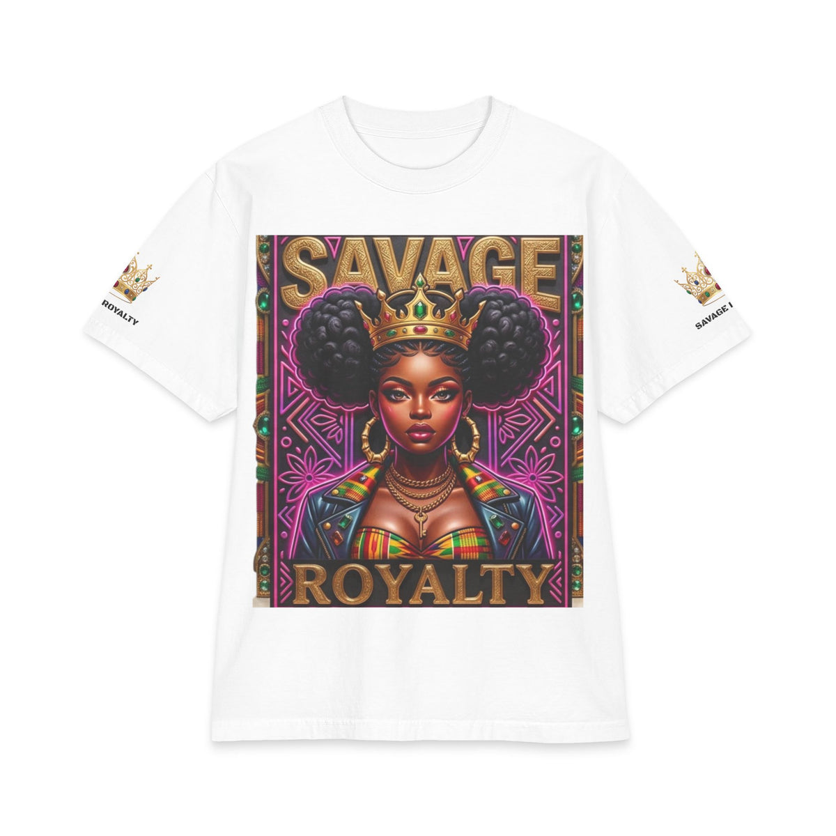 Unisex Max "Savage Royalty" Heavyweight Short Sleeve
