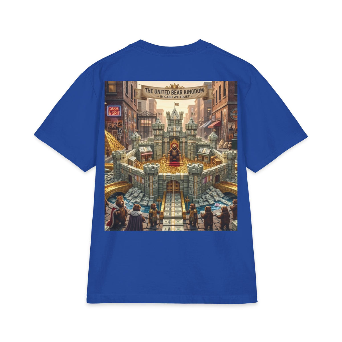 Unisex Max "Rich Bear" Heavyweight Short Sleeve