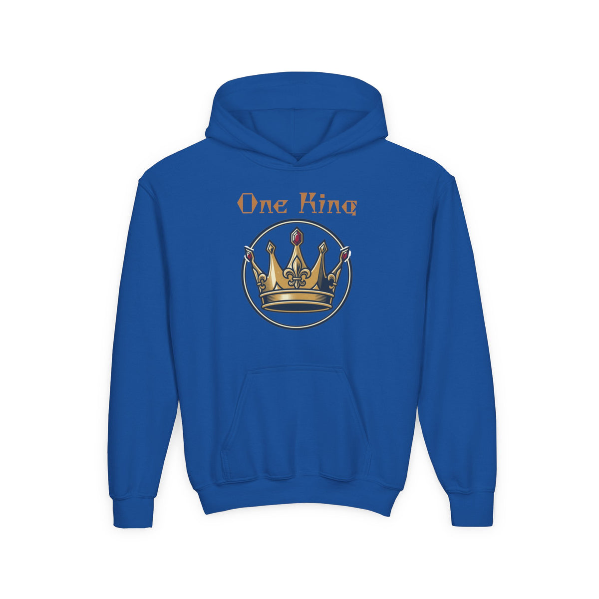 Youth Heavy Blend "One King" Hooded Sweatshirt