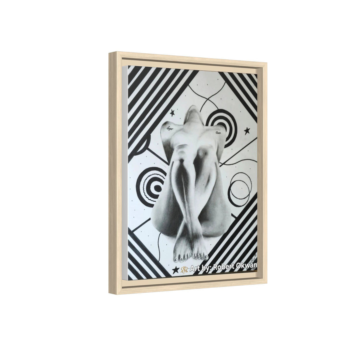 Matte Canvas, Framed (Multi-color)