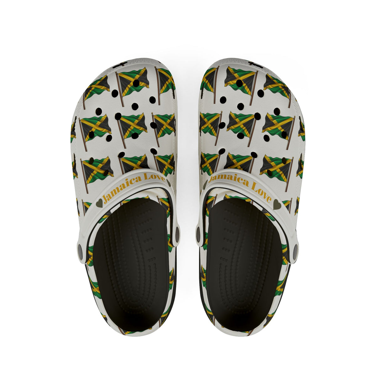 Adults"EVA Foam Rubber Shoes (AOP)