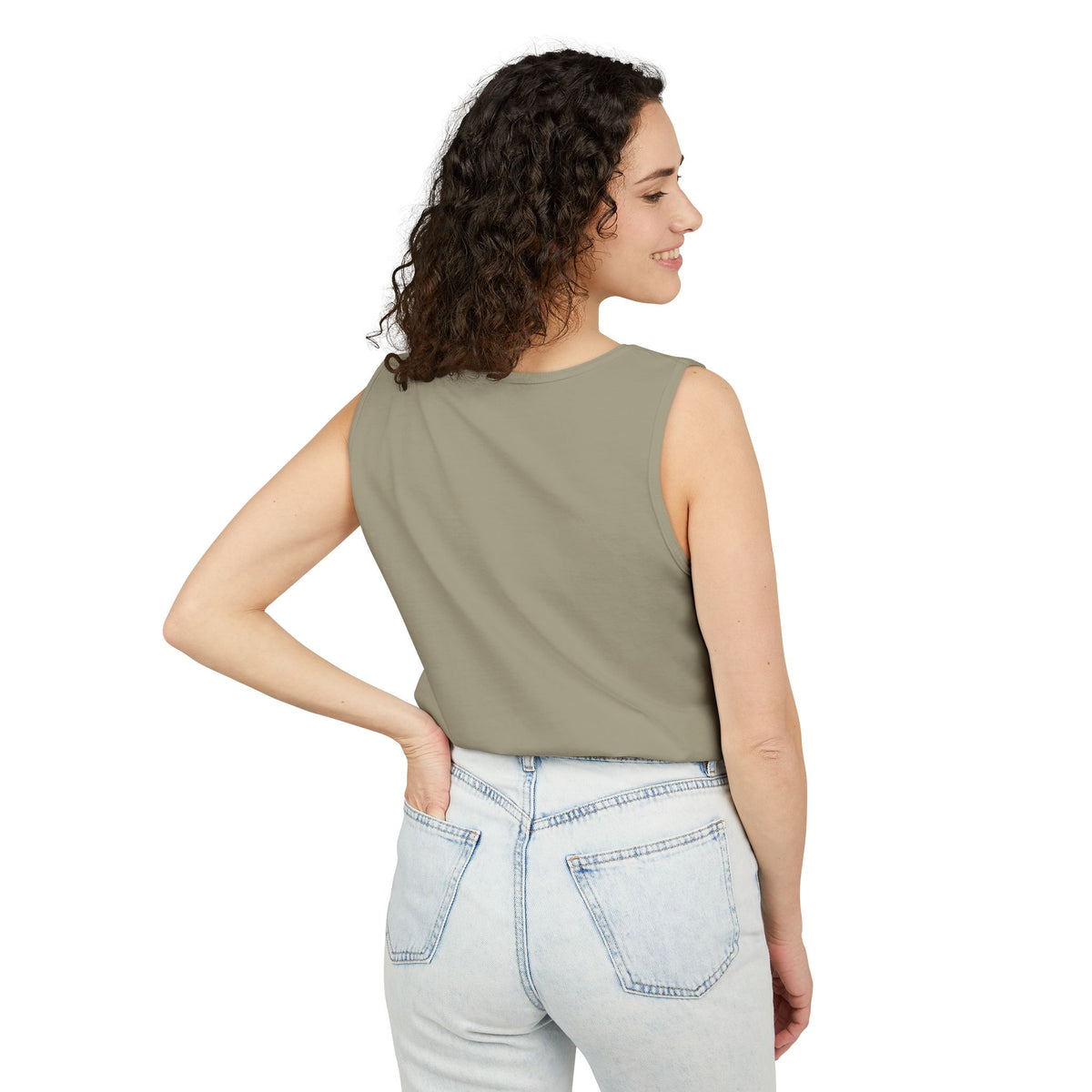 Unisex Garment-Dyed "Tom and Jerry" Tank Top