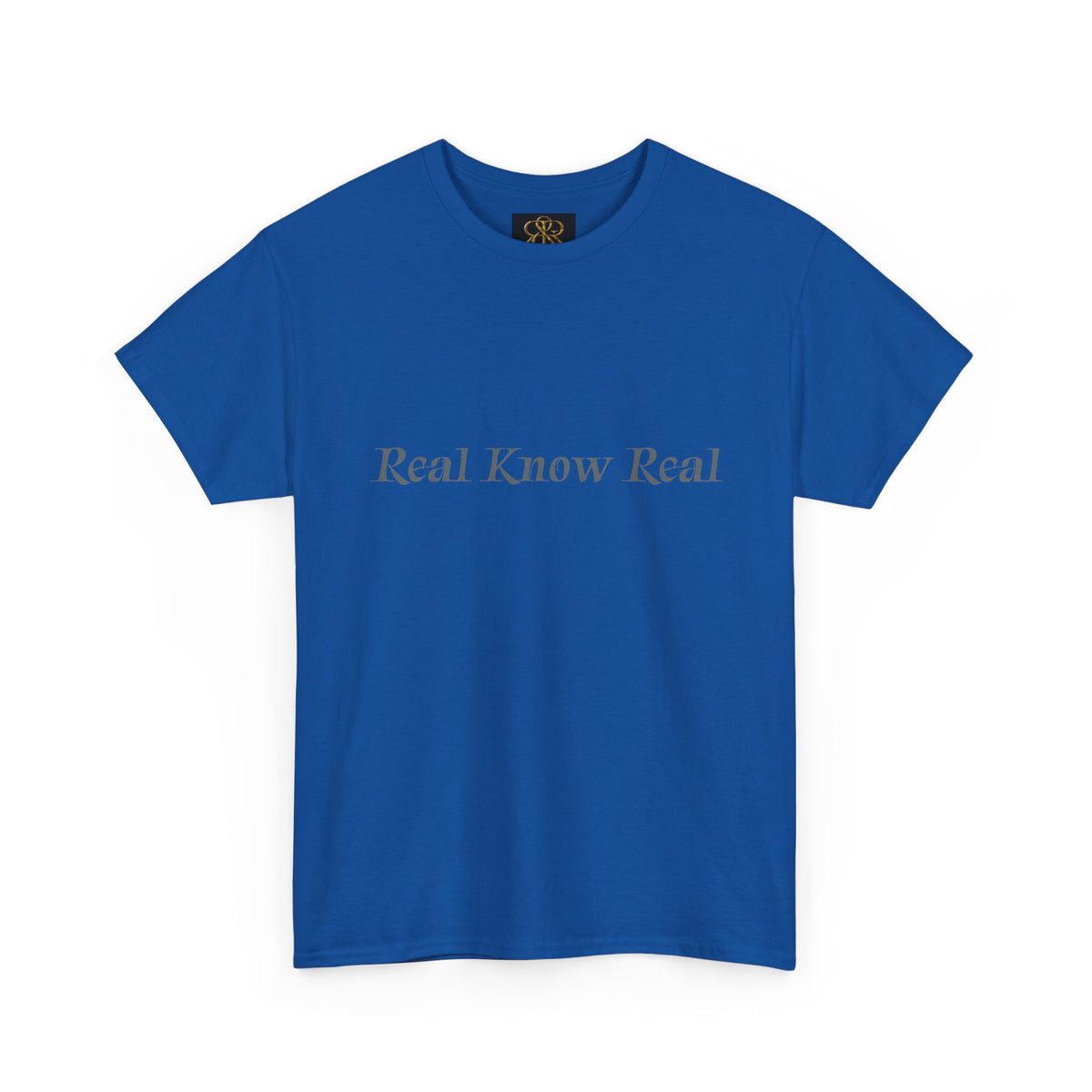 Unisex Heavy"RealKnowReal" Cotton Tee