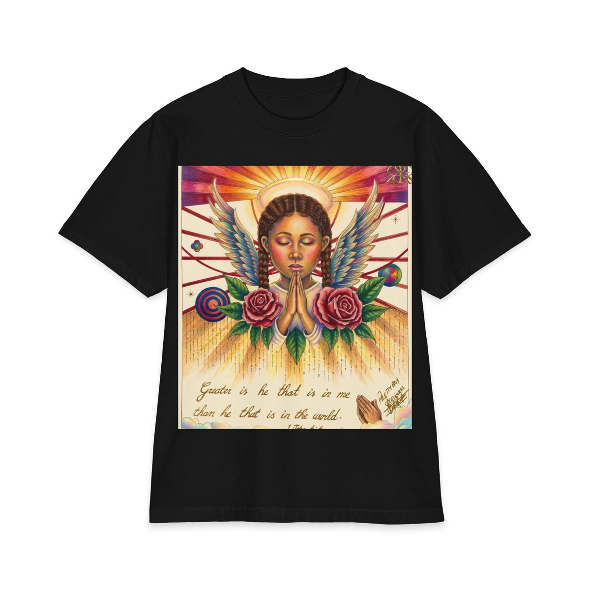 Unisex Max "Angel" Heavyweight Short Sleeve