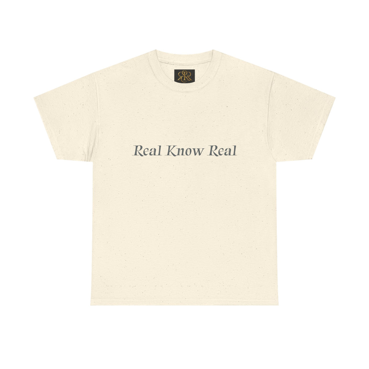Unisex Heavy"RealKnowReal" Cotton Tee