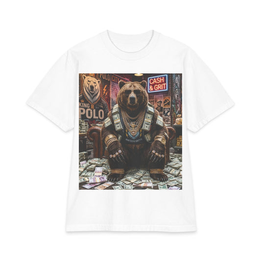 Unisex Max "Rich Bear" Heavyweight Short Sleeve