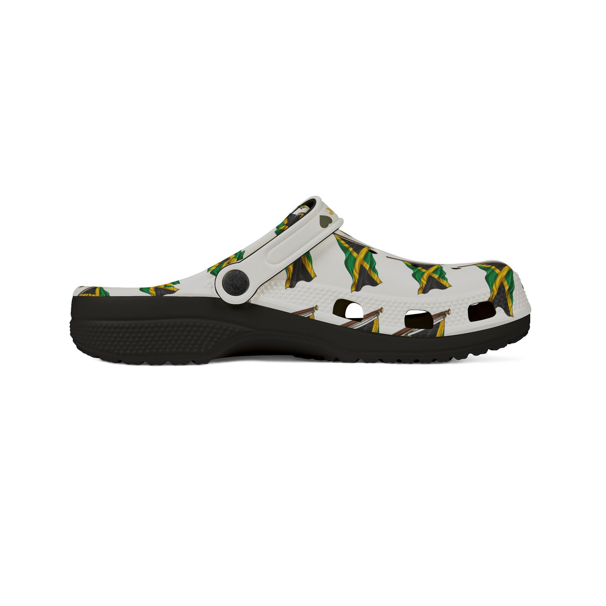 Adults"EVA Foam Rubber Shoes (AOP)