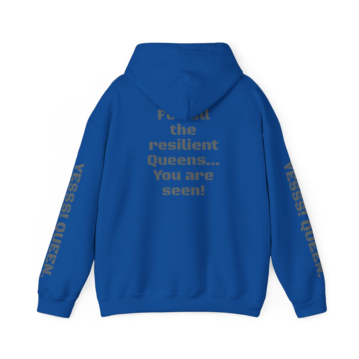 Crowned Girl Hoodie - Black Girl Magic Royalty Sweatshirt