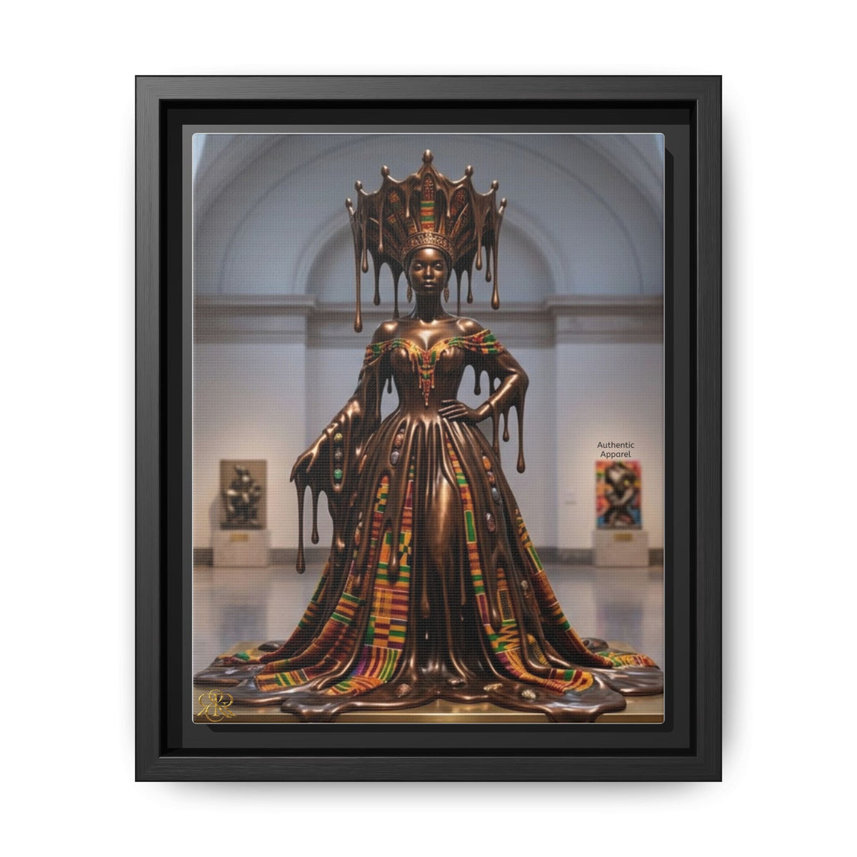 Matte Canvas, Framed (Multi-color) – Authentic Apparel