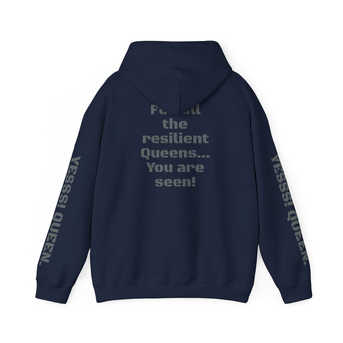 Crowned Girl Hoodie - Black Girl Magic Royalty Sweatshirt