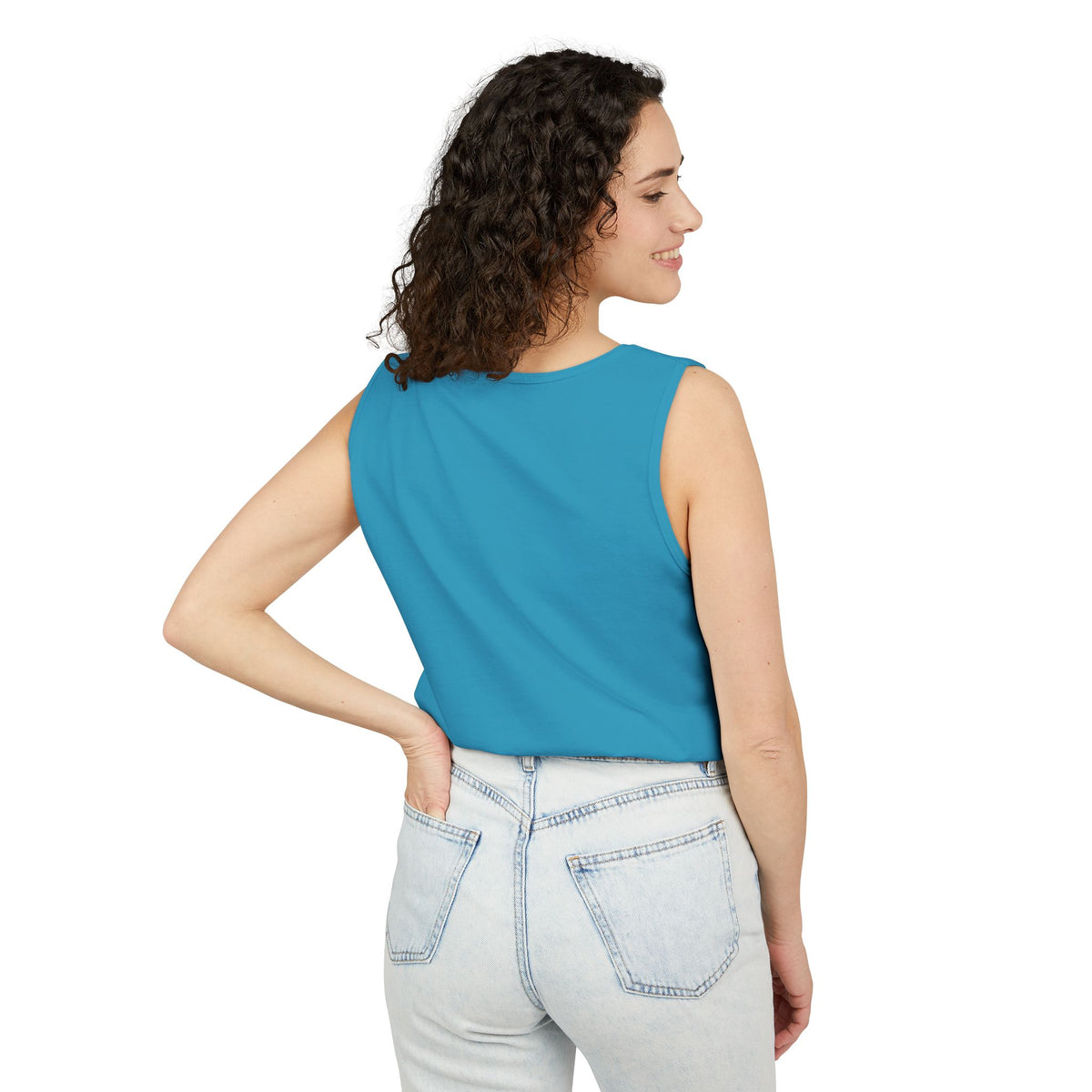 Unisex Garment-Dyed "Tom and Jerry" Tank Top