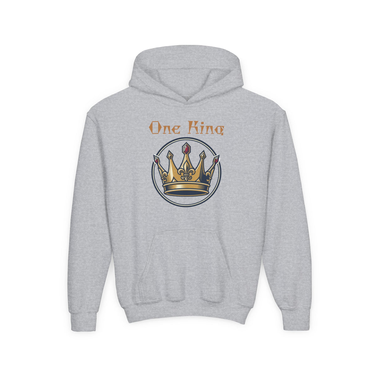 Youth Heavy Blend "One King" Hooded Sweatshirt