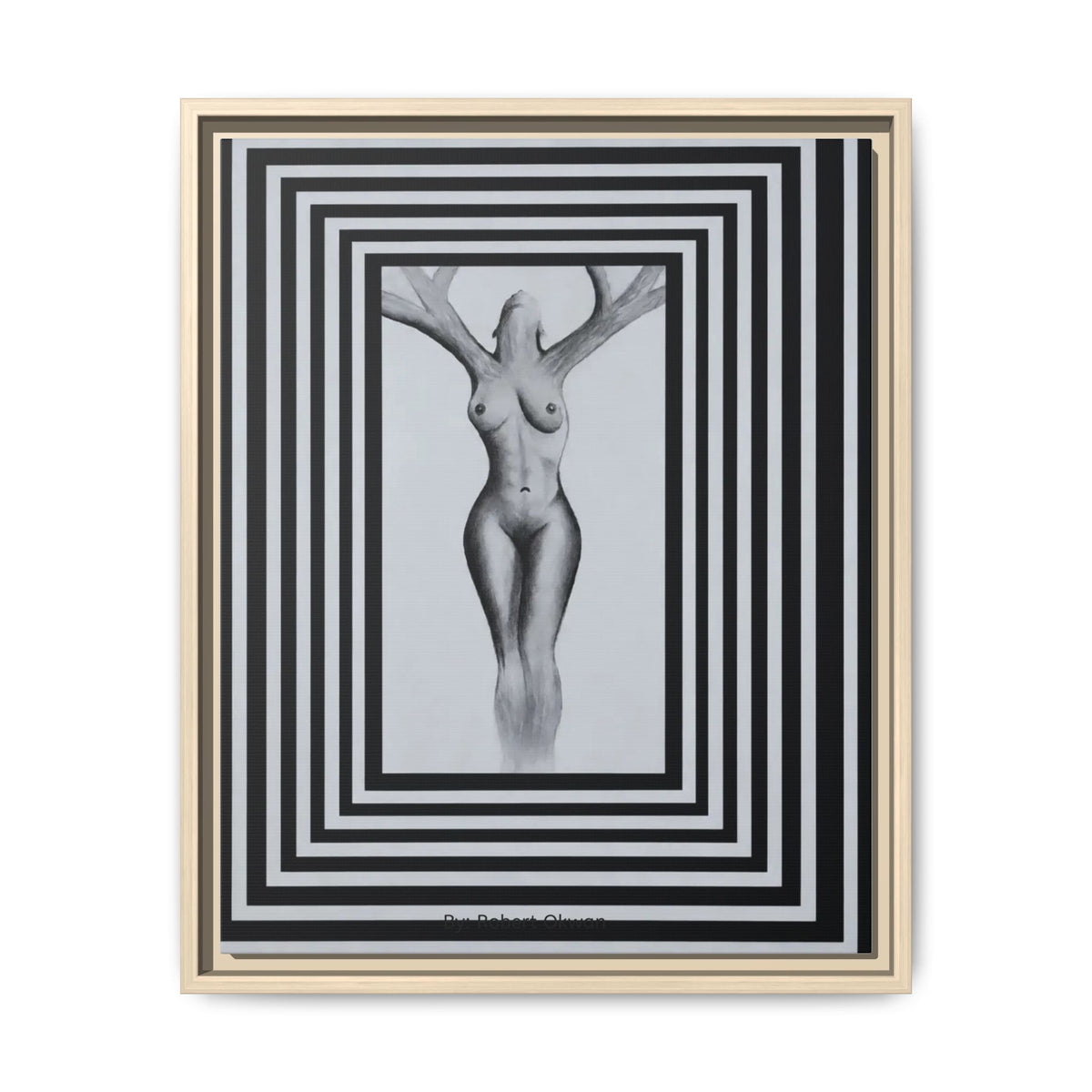 Matte Canvas, Framed (Multi-color)