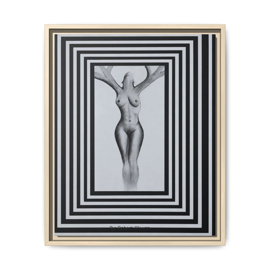Matte Canvas, Framed (Multi-color)