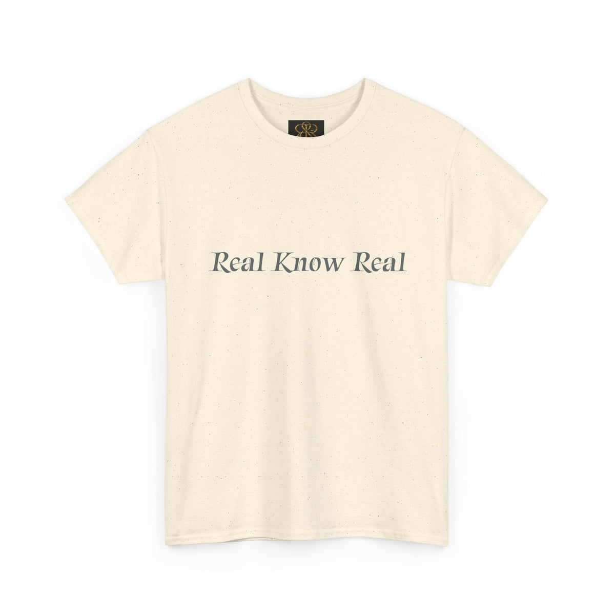 Unisex Heavy"RealKnowReal" Cotton Tee