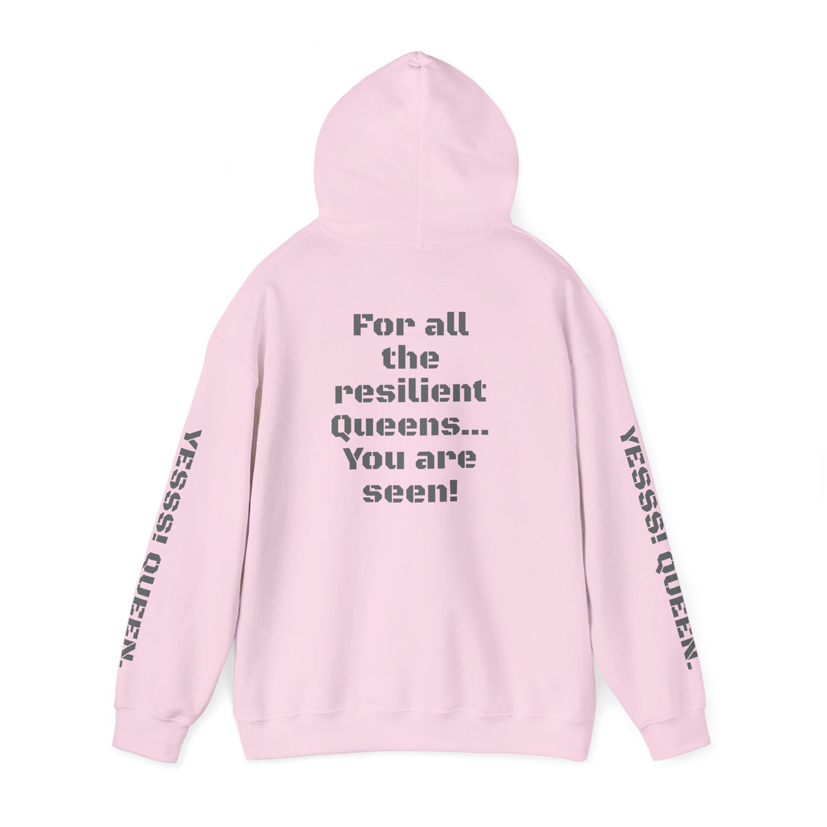 Crowned Girl Hoodie - Black Girl Magic Royalty Sweatshirt