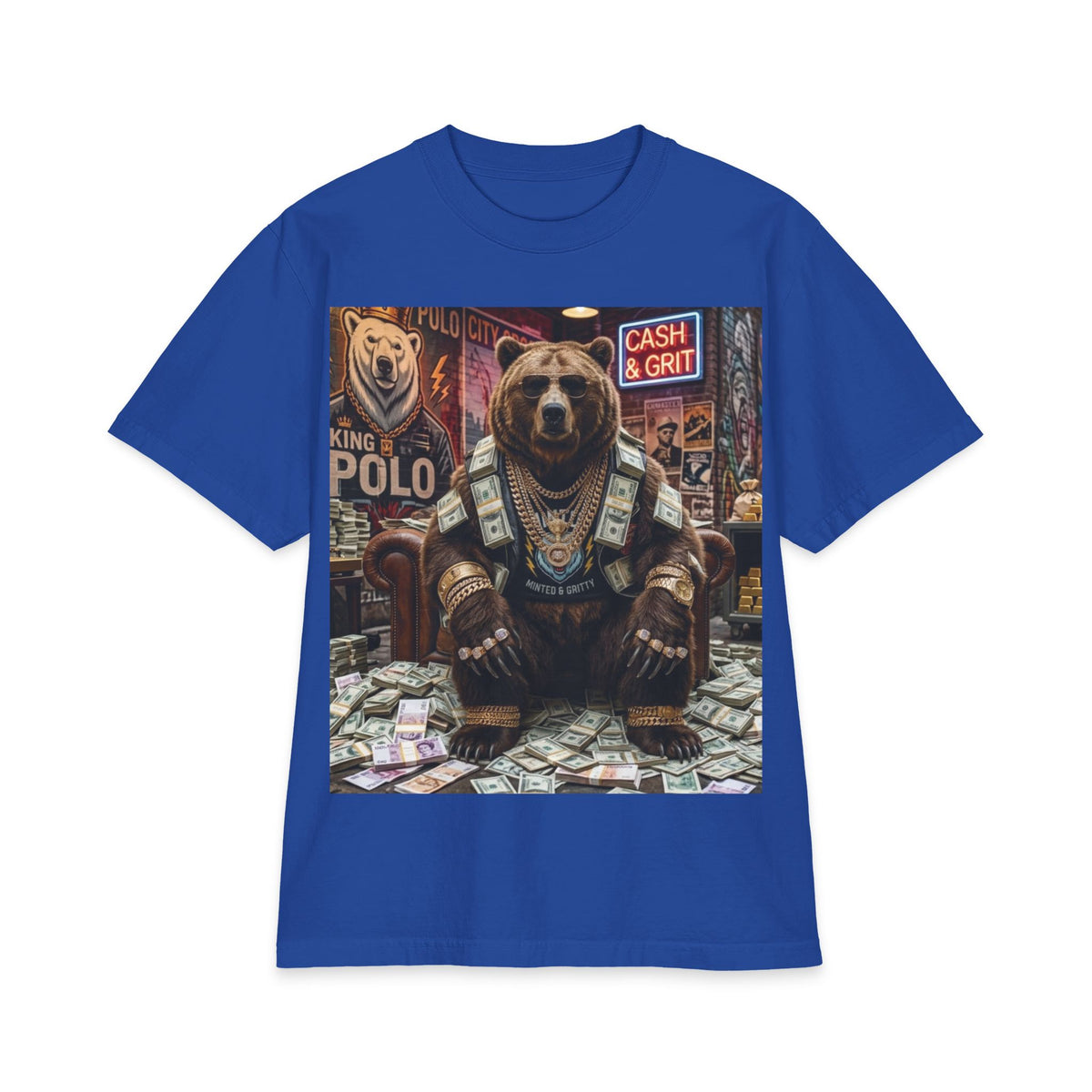 Unisex Max "Rich Bear" Heavyweight Short Sleeve