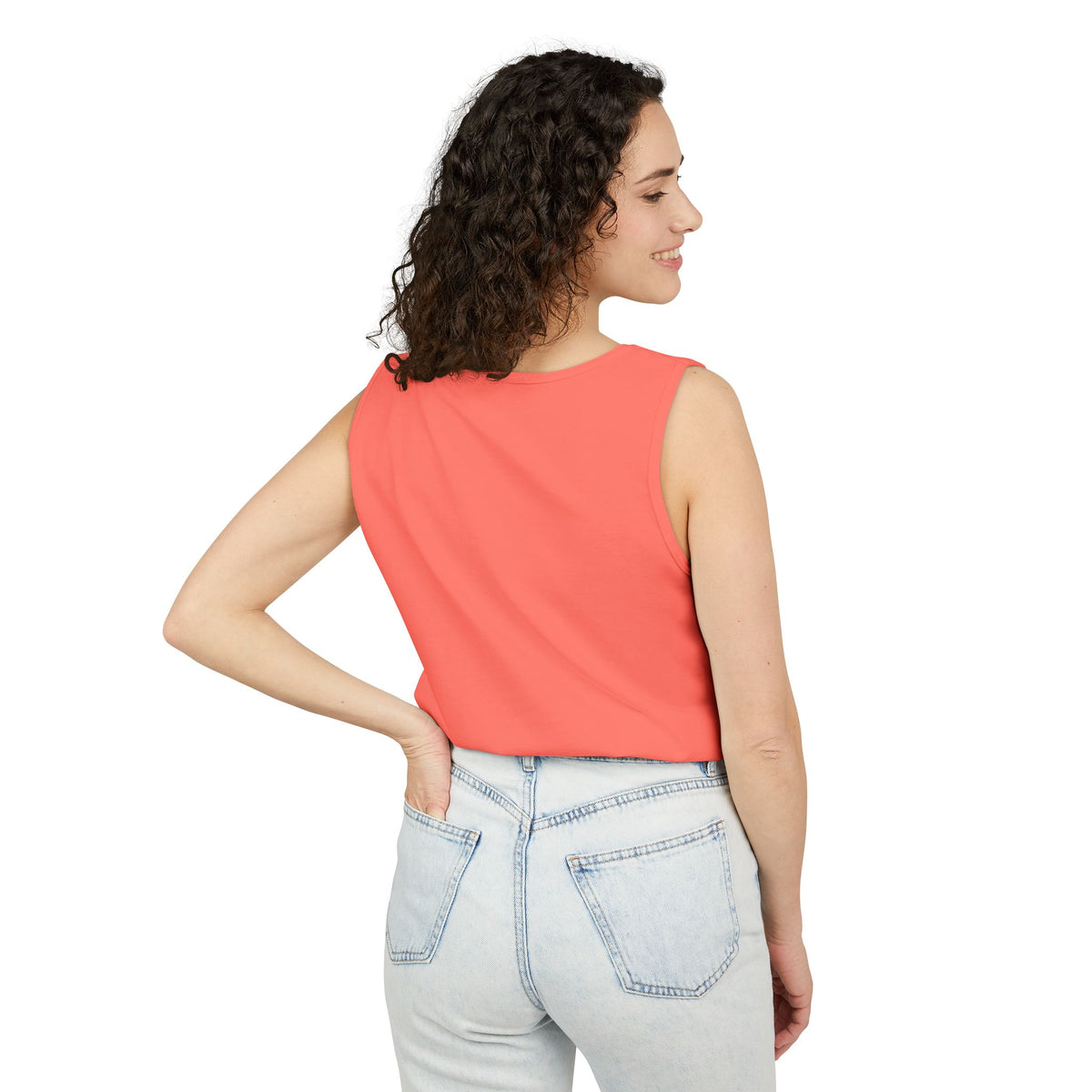 Unisex Garment-Dyed "Tom and Jerry" Tank Top